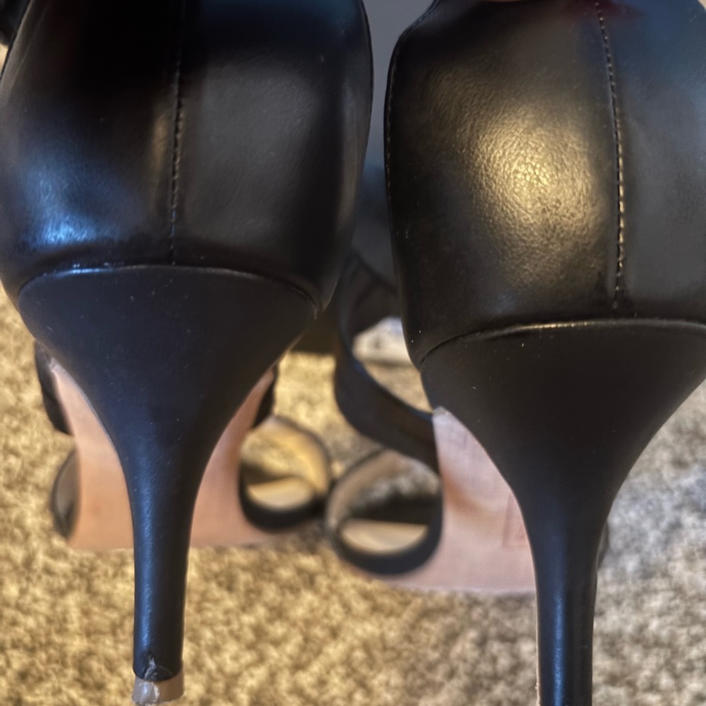 Steven By Steve Madden Black Stiletto Heels